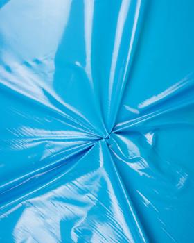 Tissu Vinyl Bleu Turquoise - Tissushop